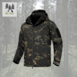 TAKTICKA JAKNA WINDSTOPER maskirna crna