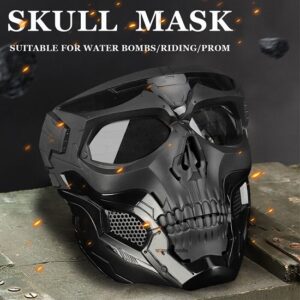 Black Orca Skull maska za celo lice