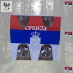 Set od 2 cokanja grb Srbije model 2