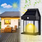 Solarna zidna lampa sa senzorom za automatsko paljenje