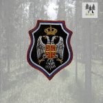 Amblem Prišivak Grb Zastava crni