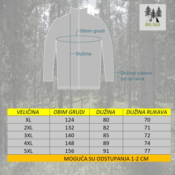 Lovacki Komplet Olive Fluo - Image 11