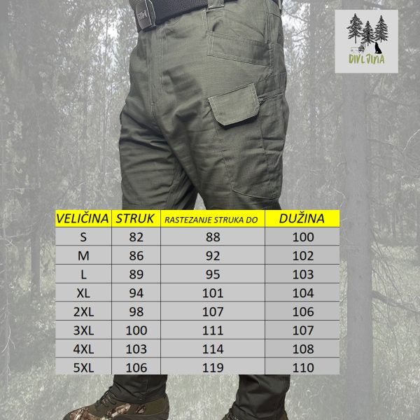 TAKTICKE PANTALONE OLIVE Tara - Image 6