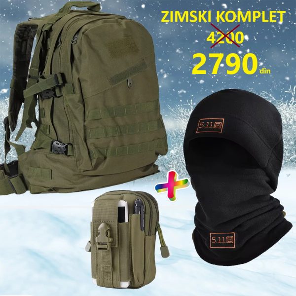 Zimski komplet zeleni