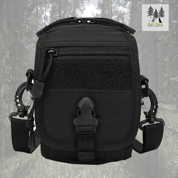 Molle takticka torbica Combat crna
