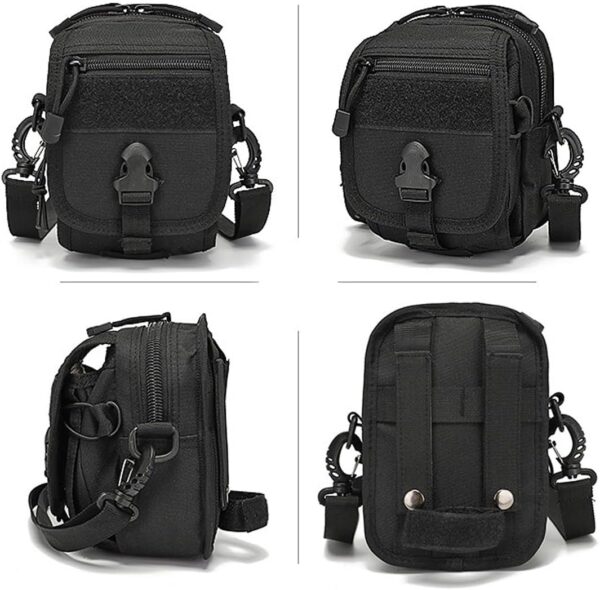 Molle takticka torbica Combat crna - Слика 2