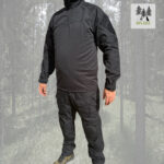 Combo komplet sa štitnicima – crni