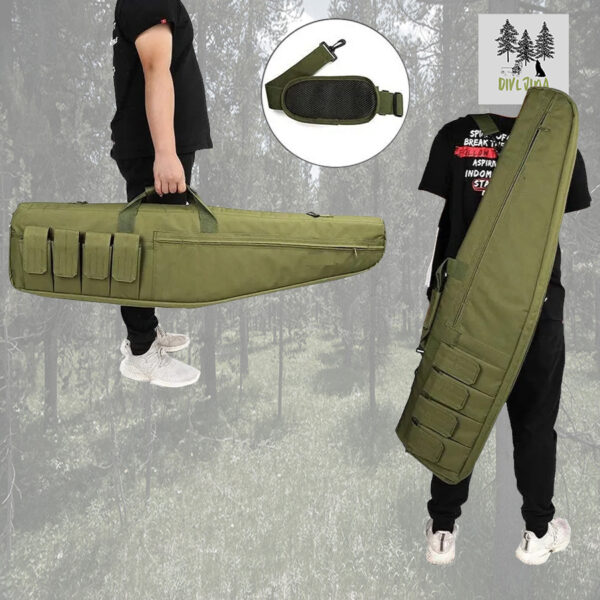 Lovacka futrola za pušku 120 cm zelena
