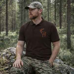 Lovačka Polo majica jelen1