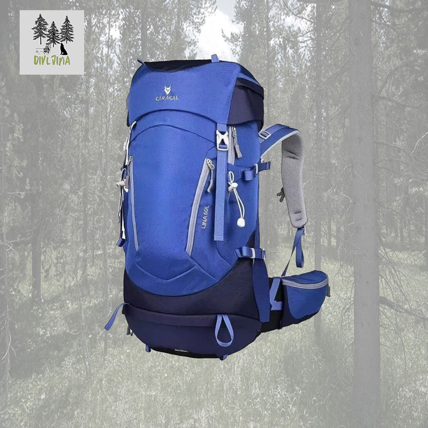 Planinarski ranac Caracal Line 50L plavi